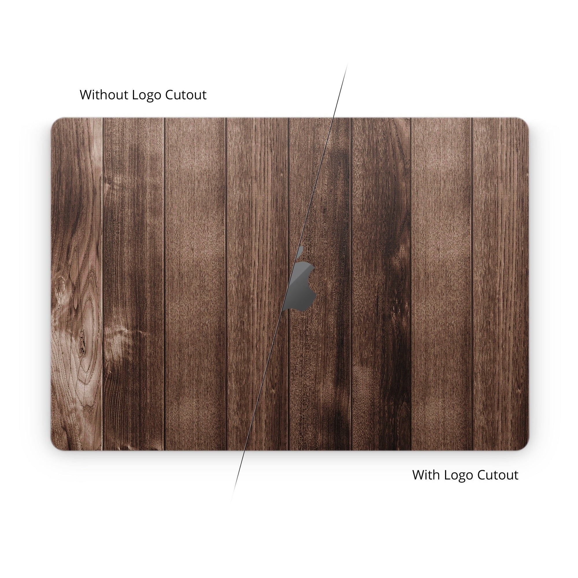 Stained Wood - Apple MacBook Skin