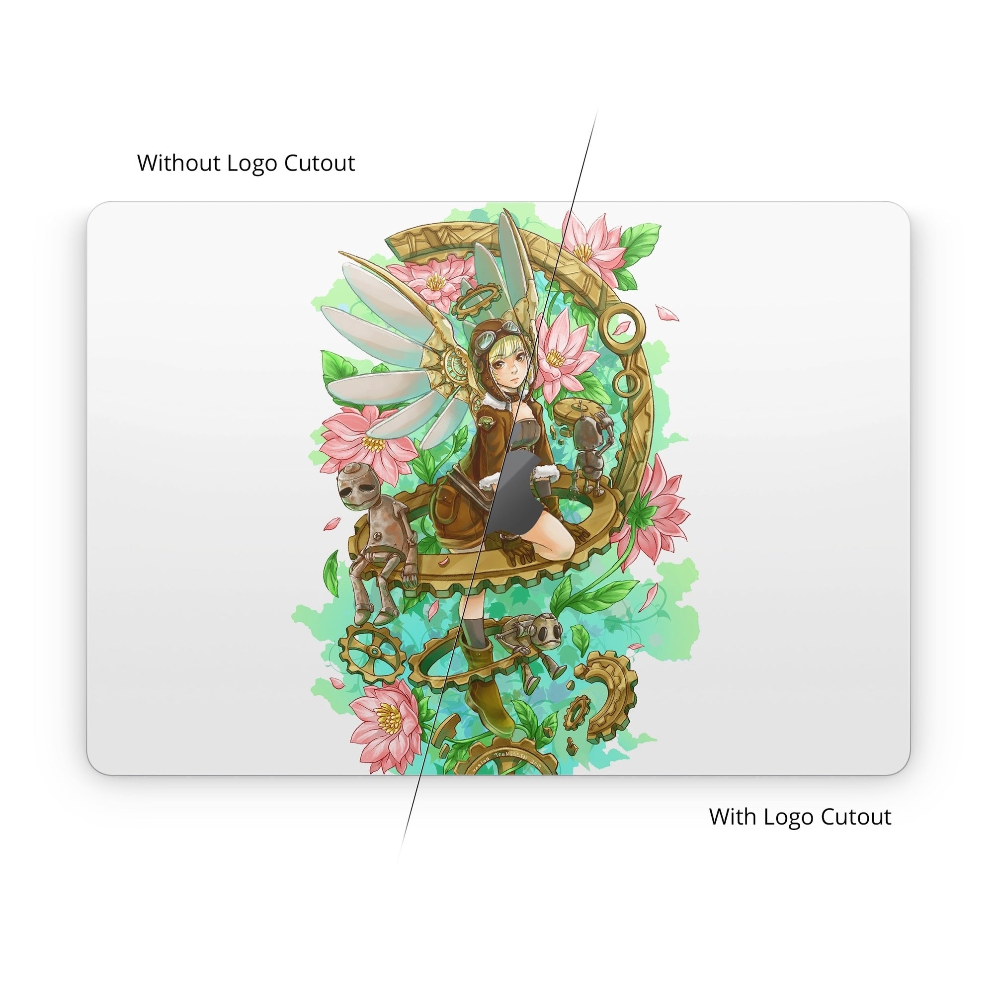 Steampunk Angel - Apple MacBook Skin