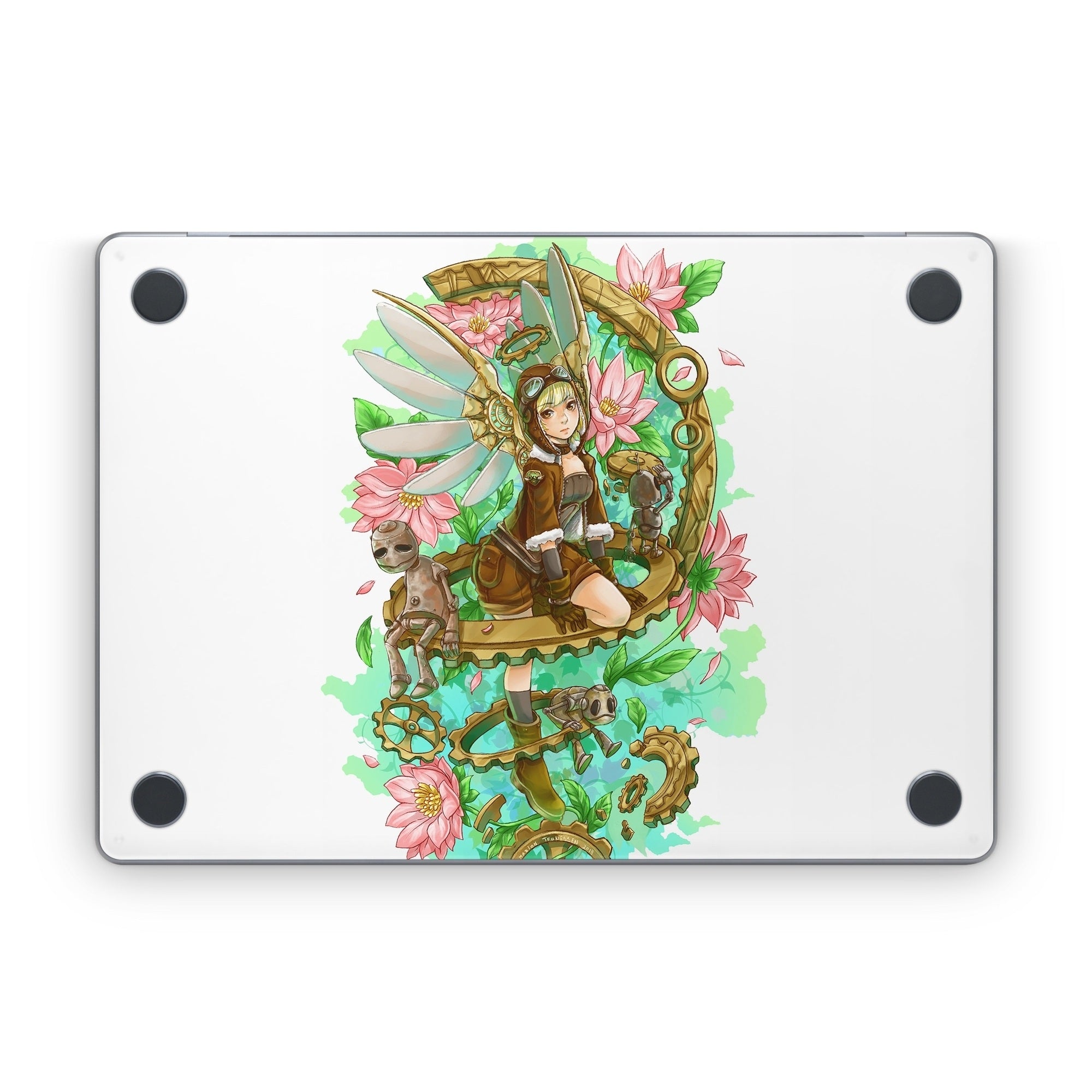 Steampunk Angel - Apple MacBook Skin