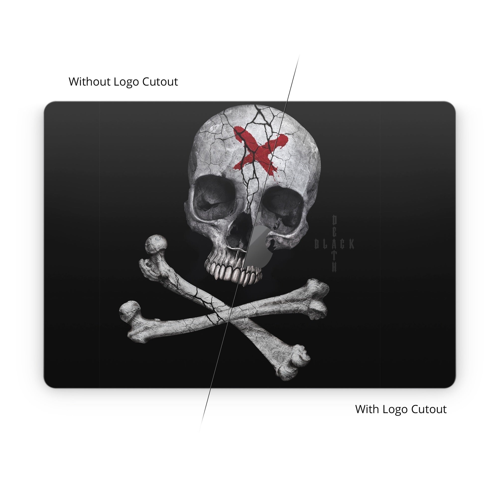 Stigmata Skull - Apple MacBook Skin