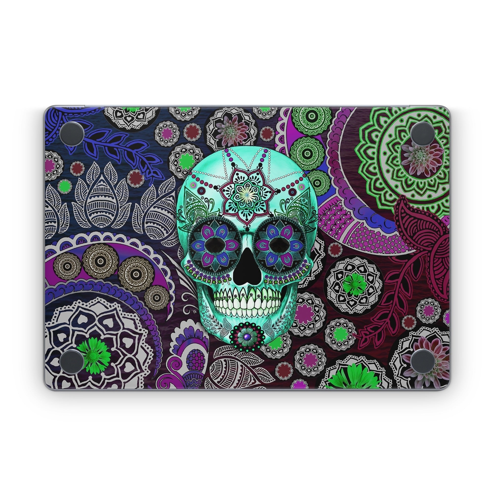 Sugar Skull Sombrero - Apple MacBook Skin