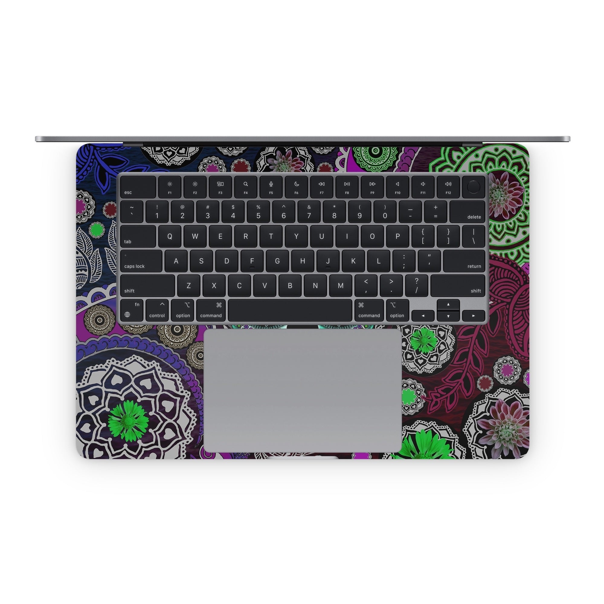 Sugar Skull Sombrero - Apple MacBook Skin