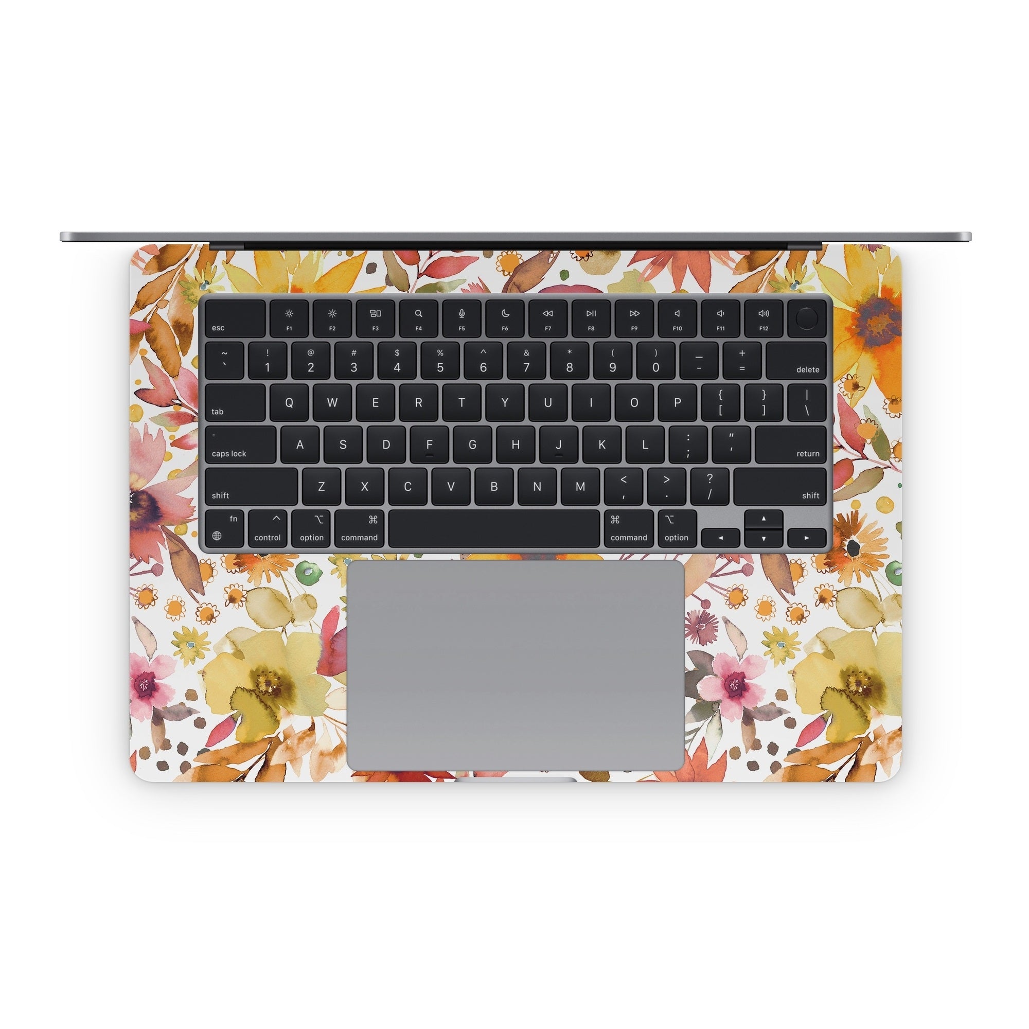 Summer Watercolor Sunflowers - Apple MacBook Skin