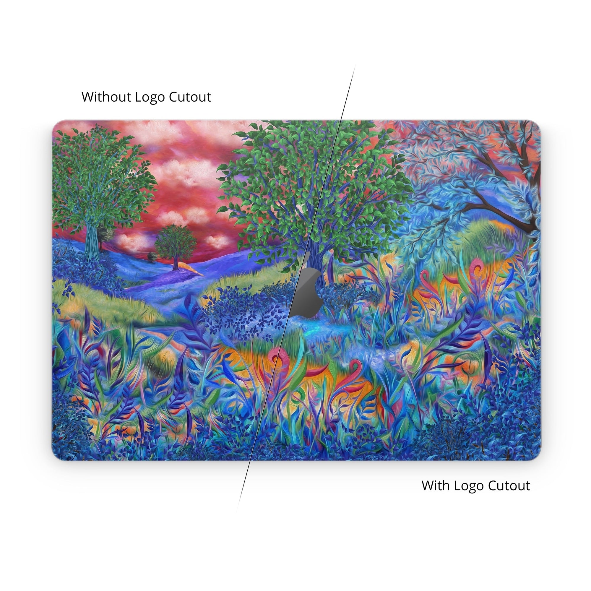 Sunset Fields - Apple MacBook Skin