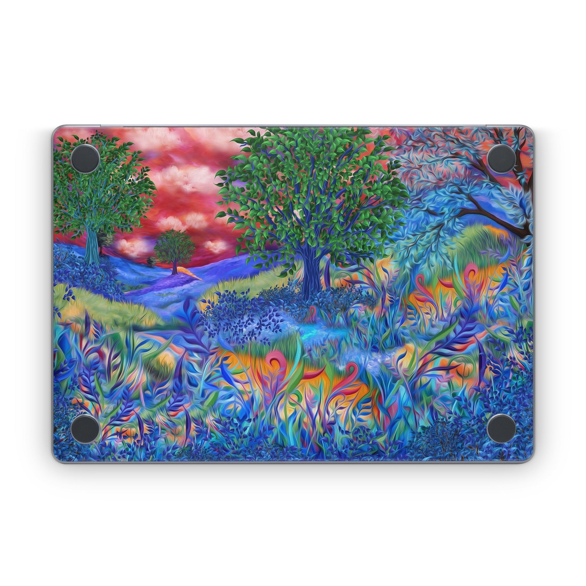 Sunset Fields - Apple MacBook Skin