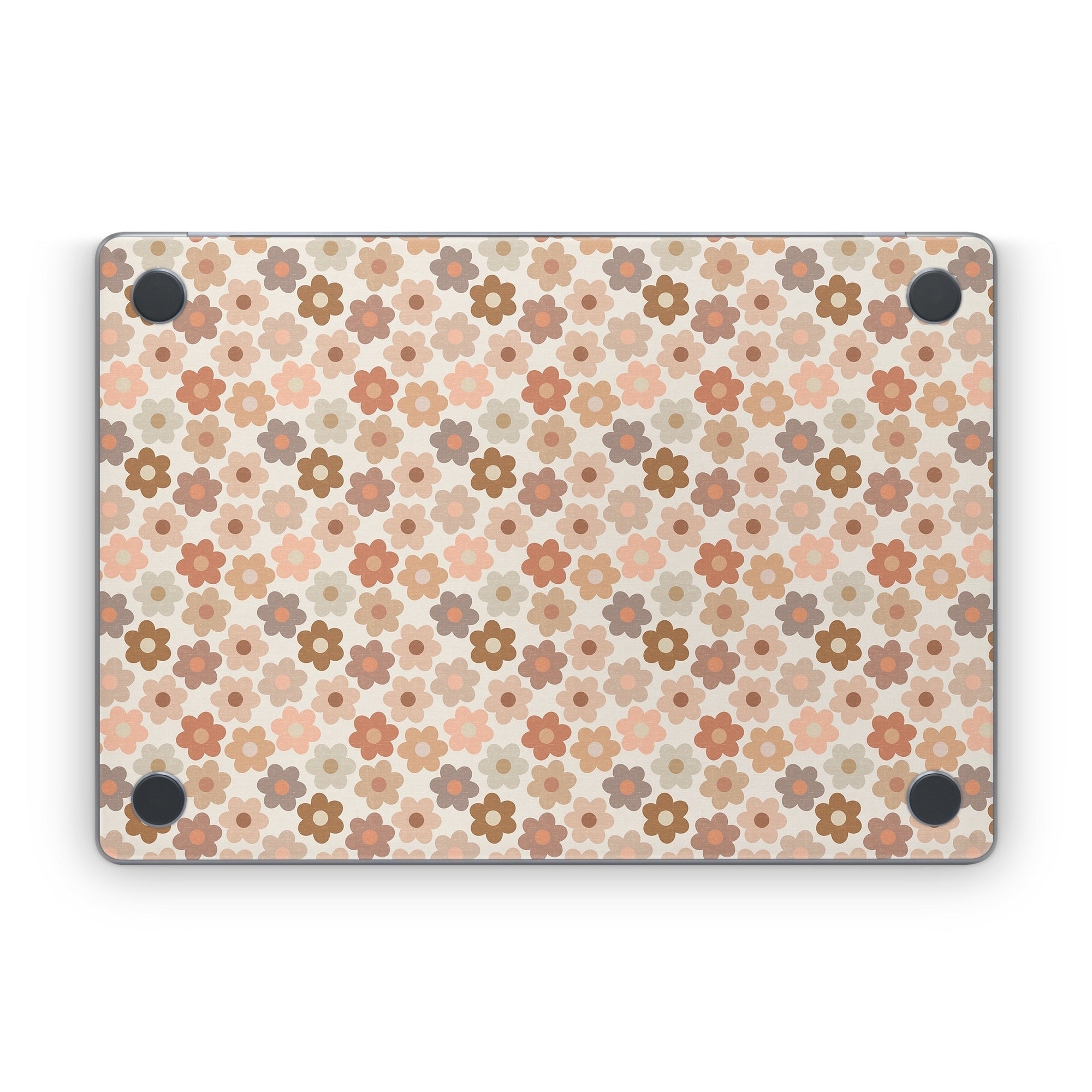 Terracotta Daisies - Apple MacBook Skin