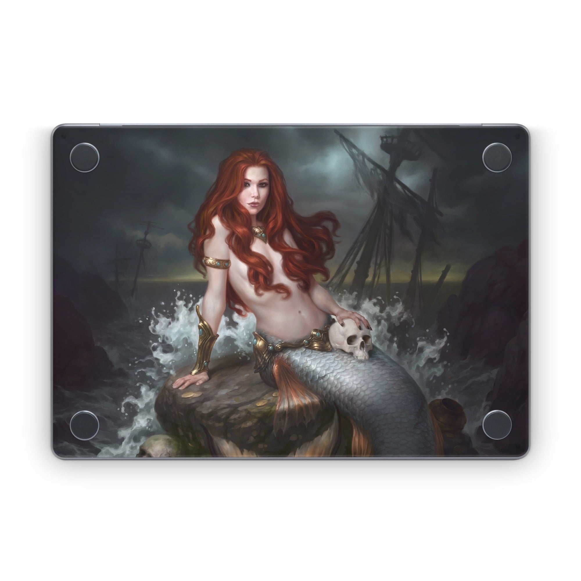 Ocean's Temptress - Apple MacBook Skin