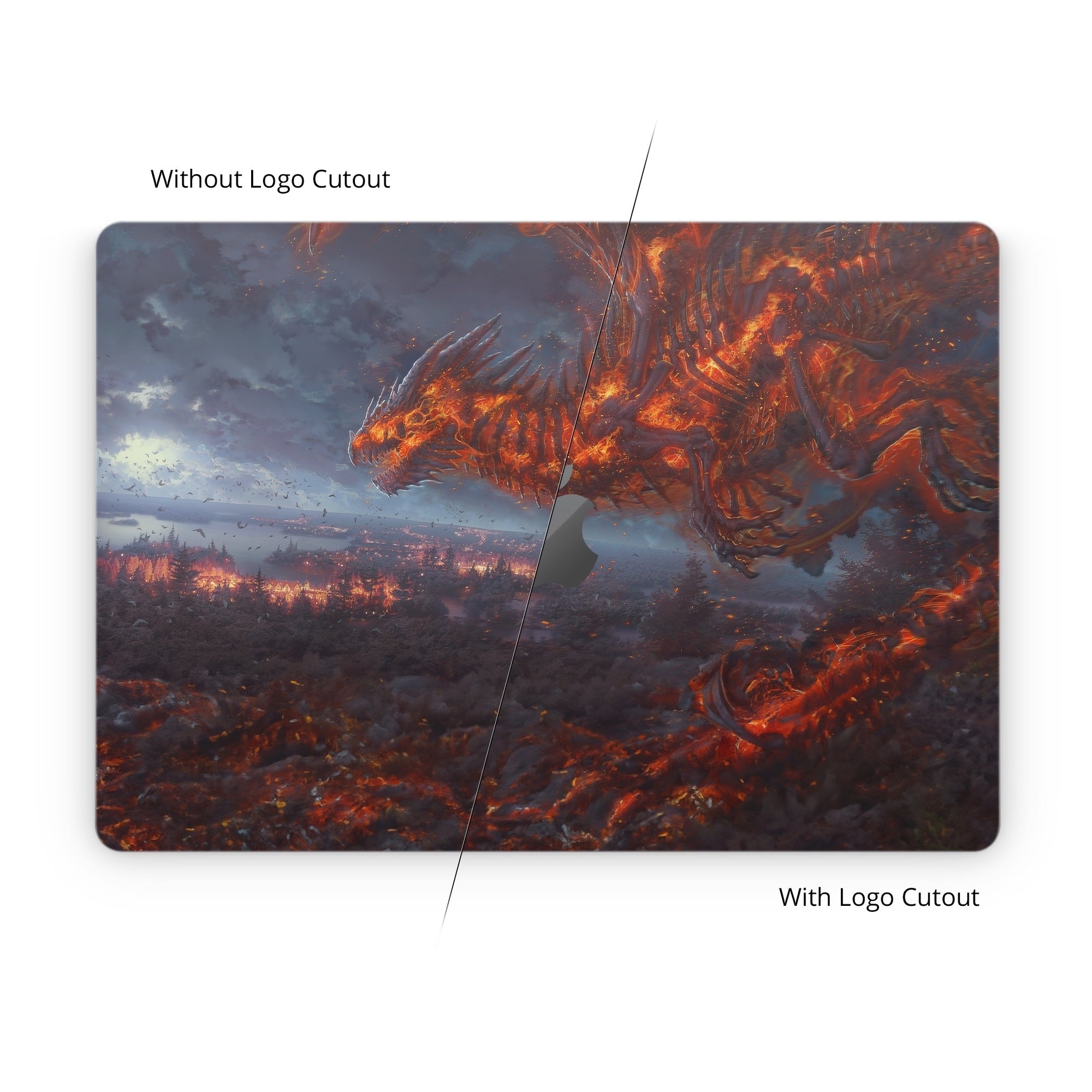 Terror of the Night - Apple MacBook Skin