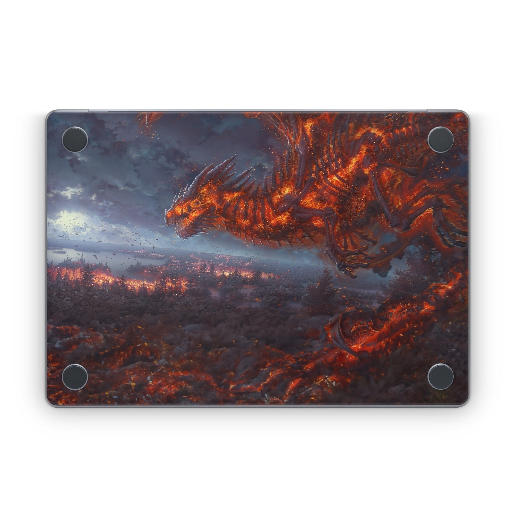 Terror of the Night - Apple MacBook Skin