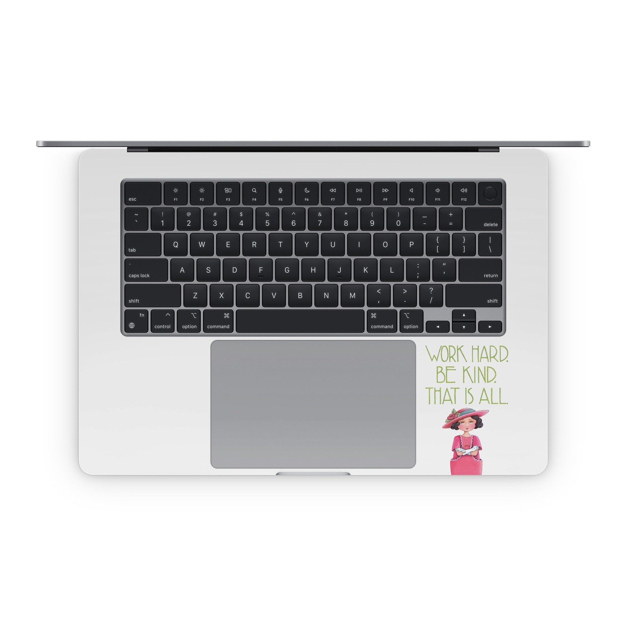 Work Hard - Apple MacBook Skin