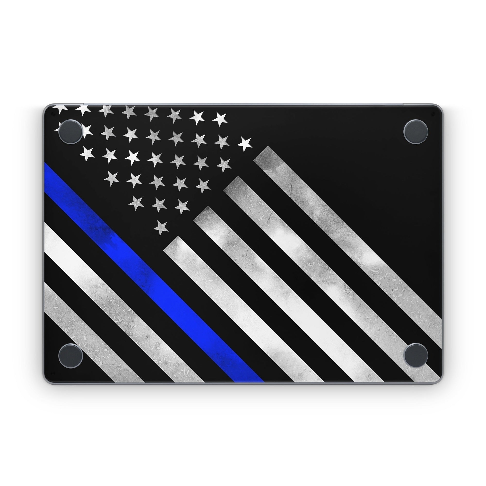 Thin Blue Line Hero - Apple MacBook Skin