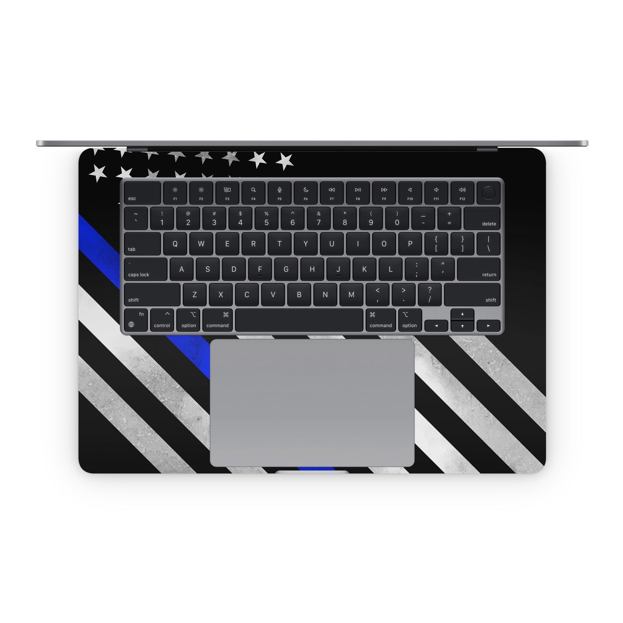 Thin Blue Line Hero - Apple MacBook Skin