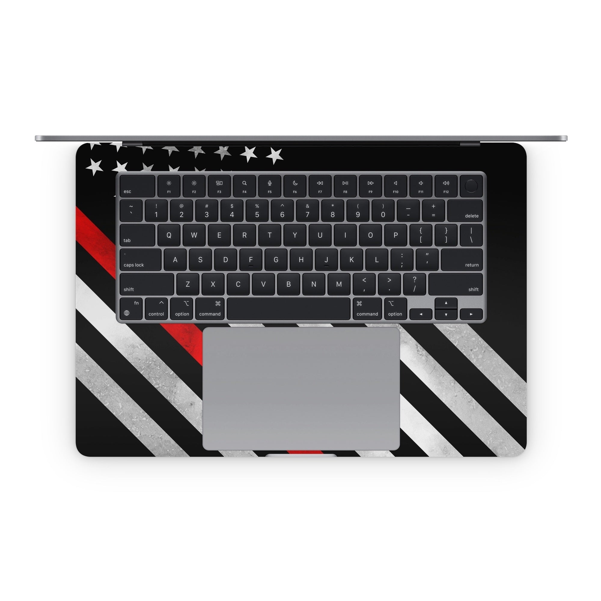 Thin Red Line Hero - Apple MacBook Skin