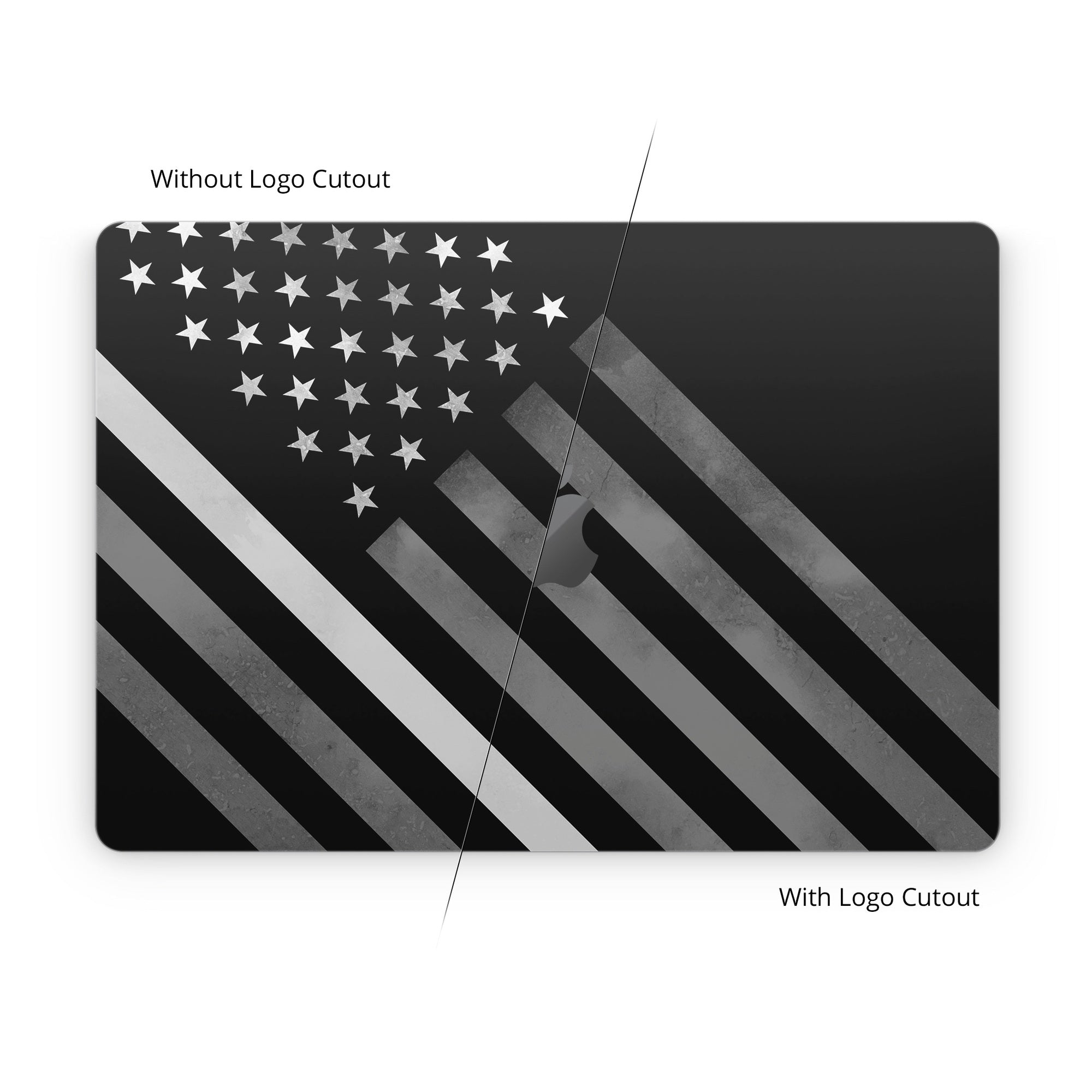 Thin White Line Hero - Apple MacBook Skin