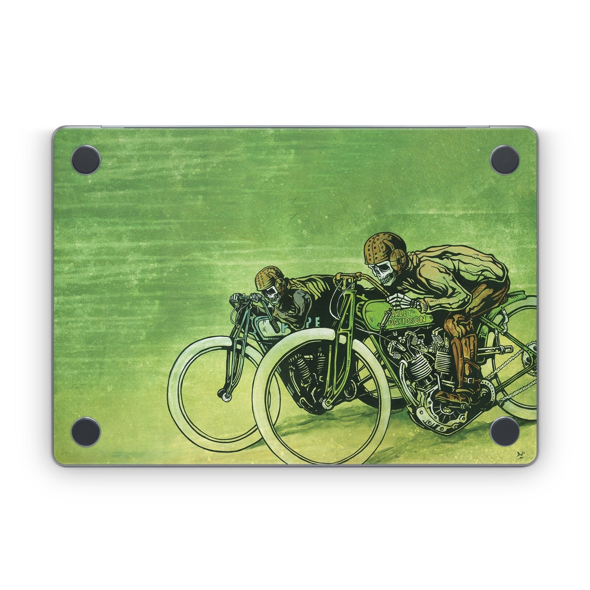 Board Track Racers - Apple MacBook Skin