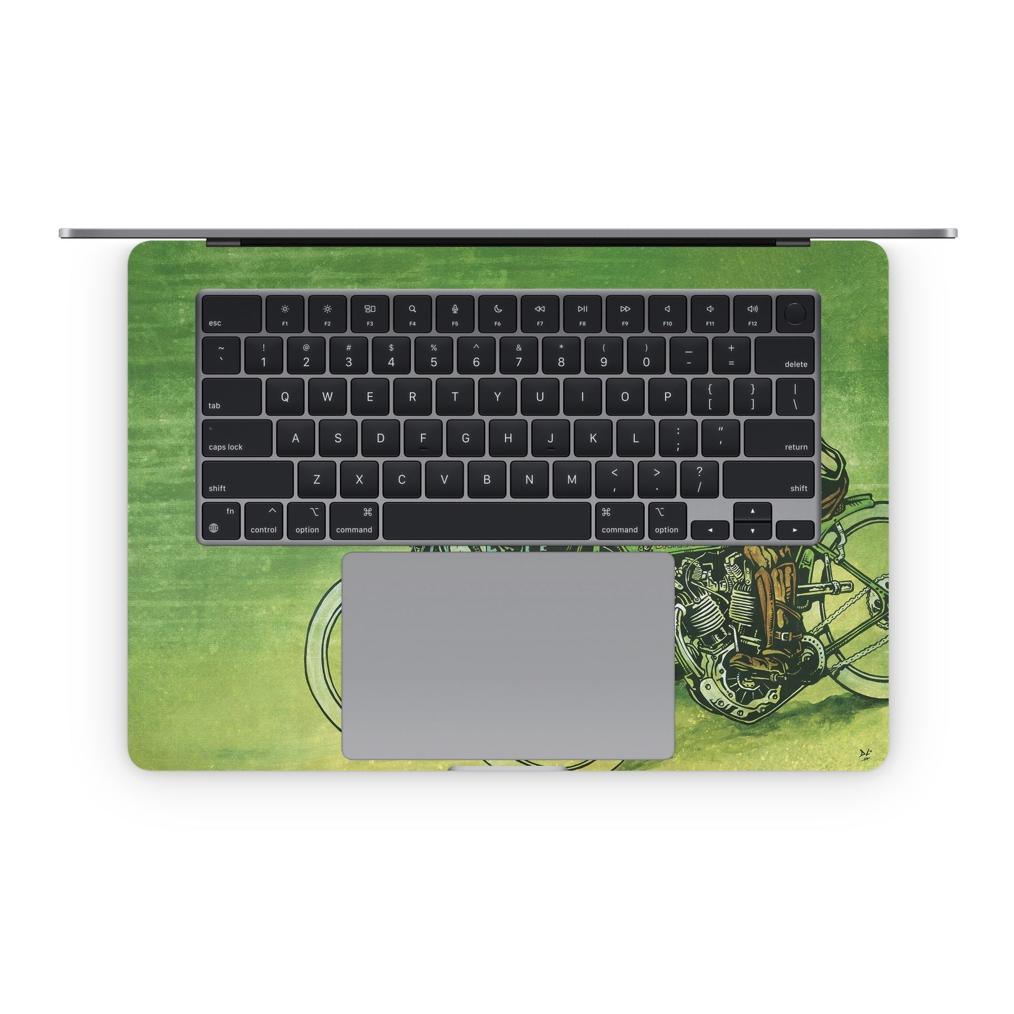 Board Track Racers - Apple MacBook Skin