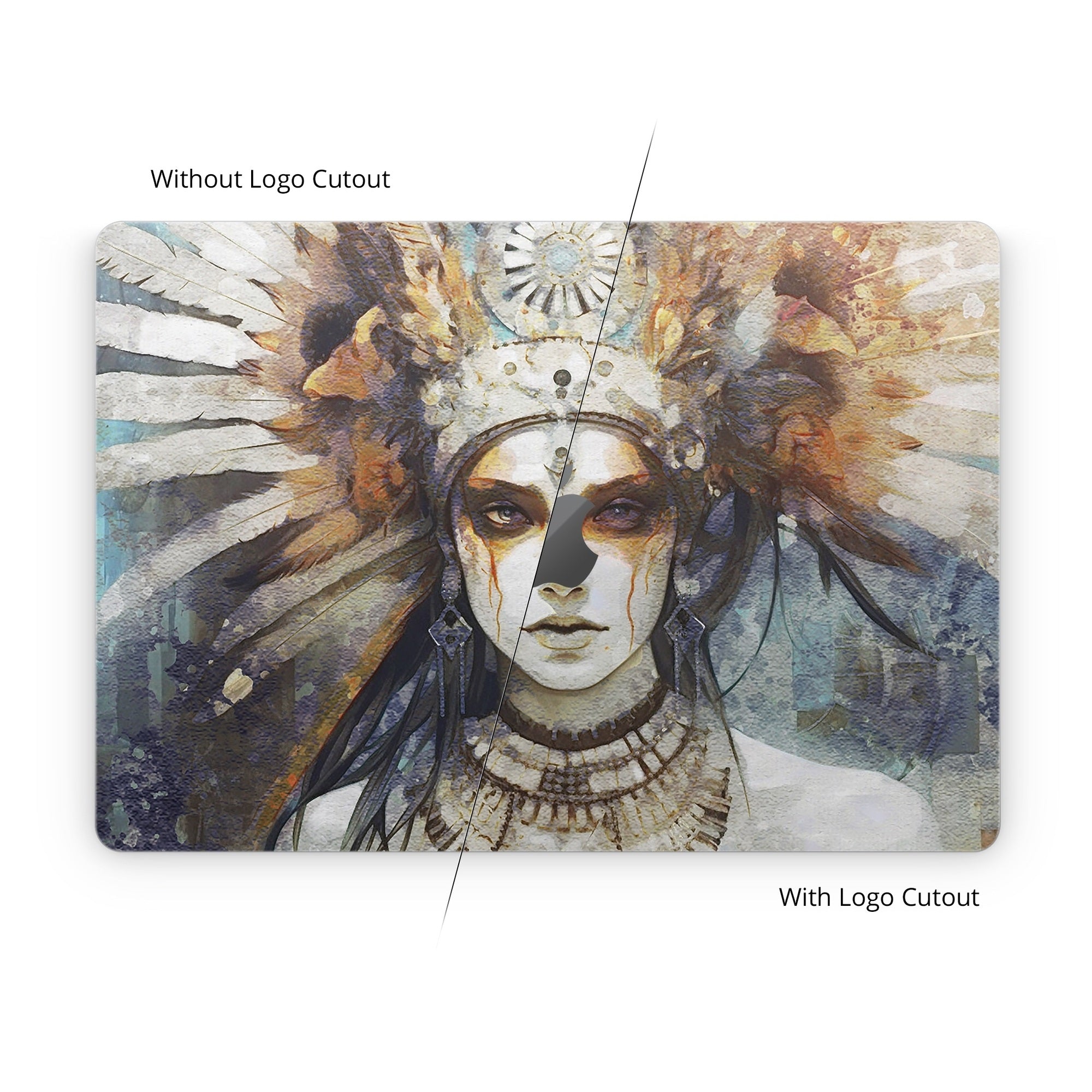 Tribal Priestess - Apple MacBook Skin