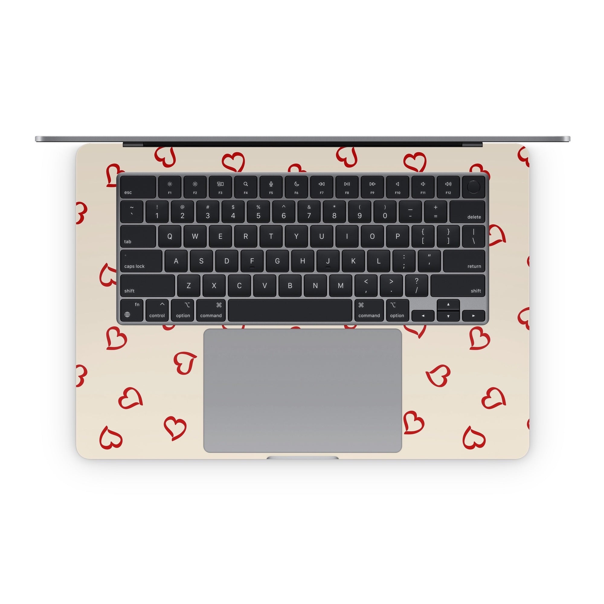 Tumbling Valentines - Apple MacBook Skin