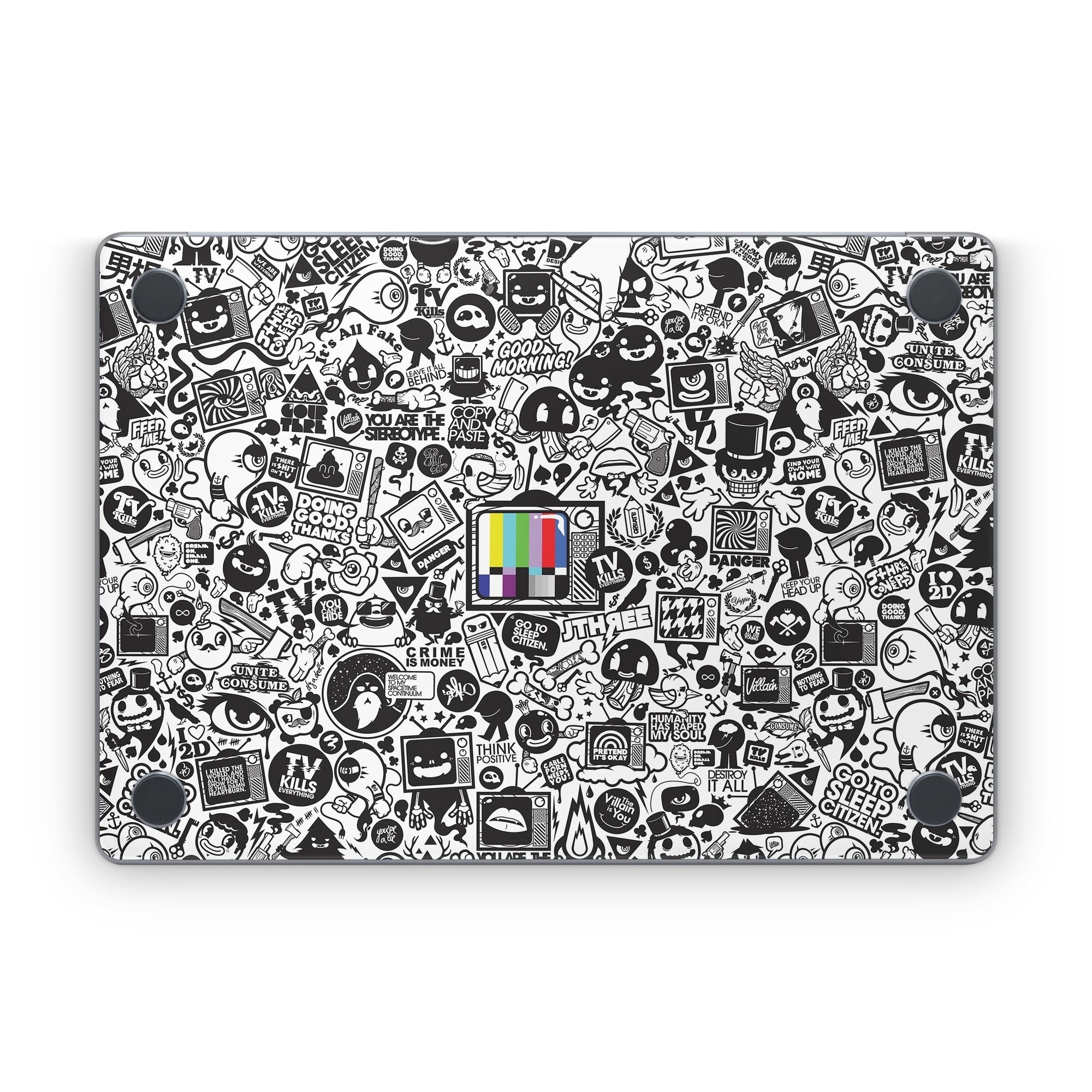 TV Kills Everything - Apple MacBook Skin