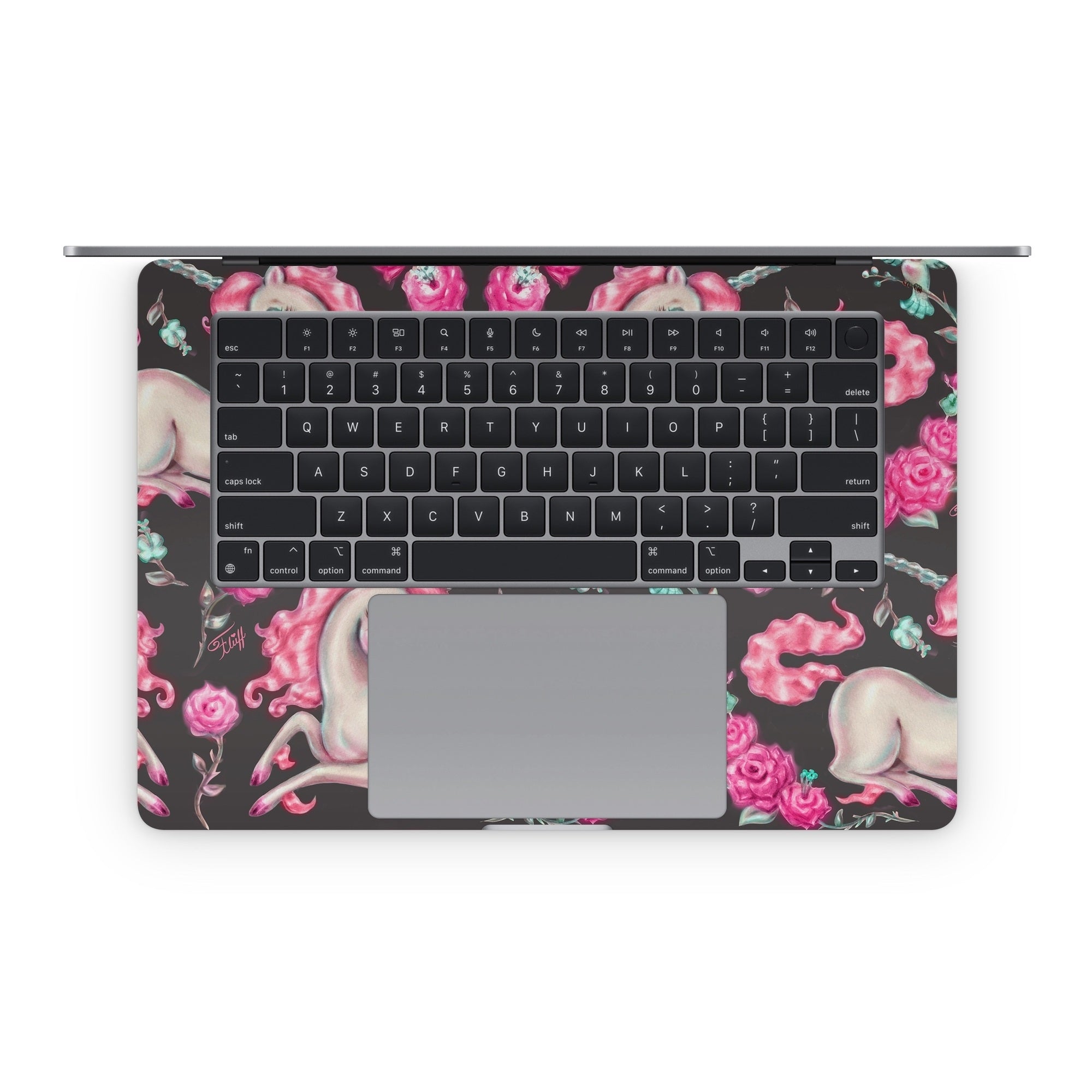 Unicorns and Roses - Apple MacBook Skin