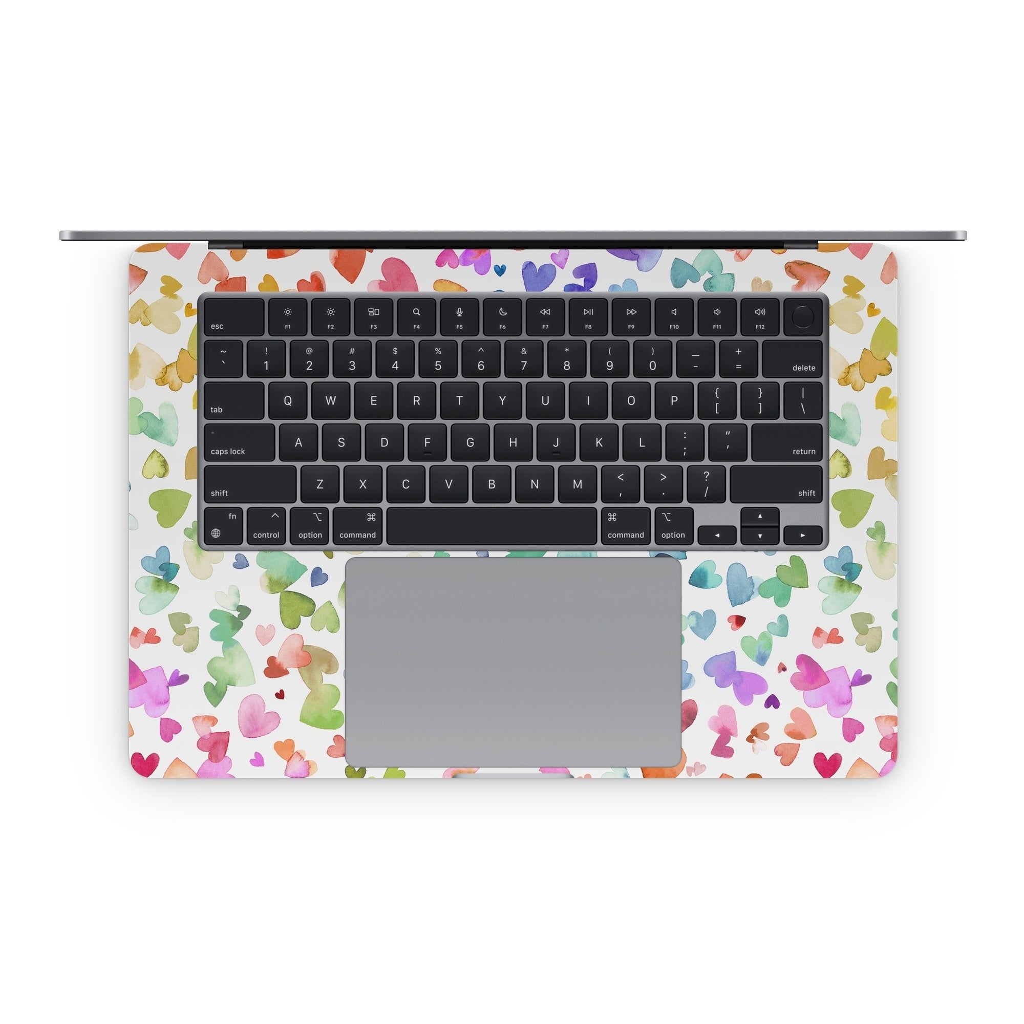 Valentines Love Hearts - Apple MacBook Skin