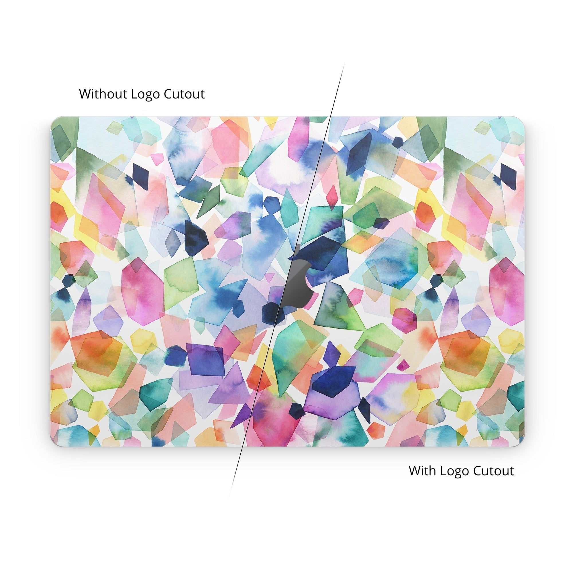 Watercolor Crystals and Gems - Apple MacBook Skin