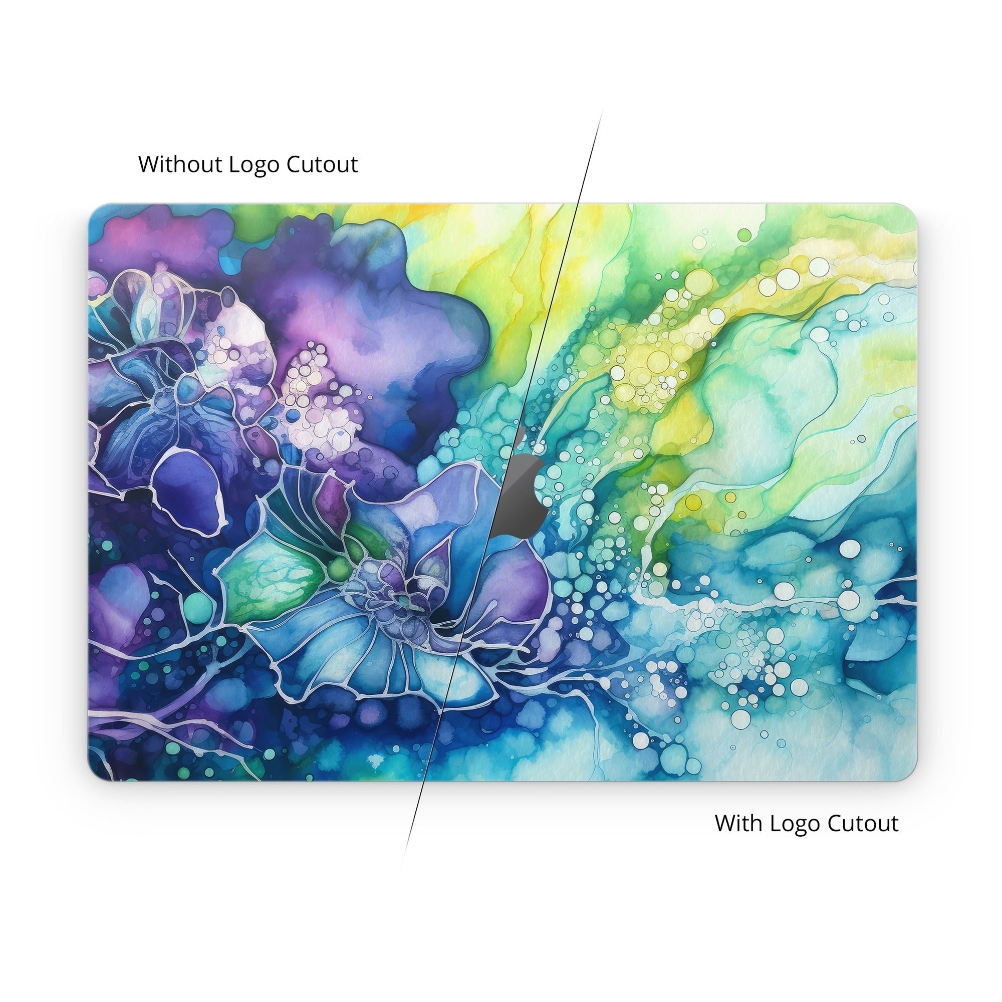 Watercolor Flora - Apple MacBook Skin