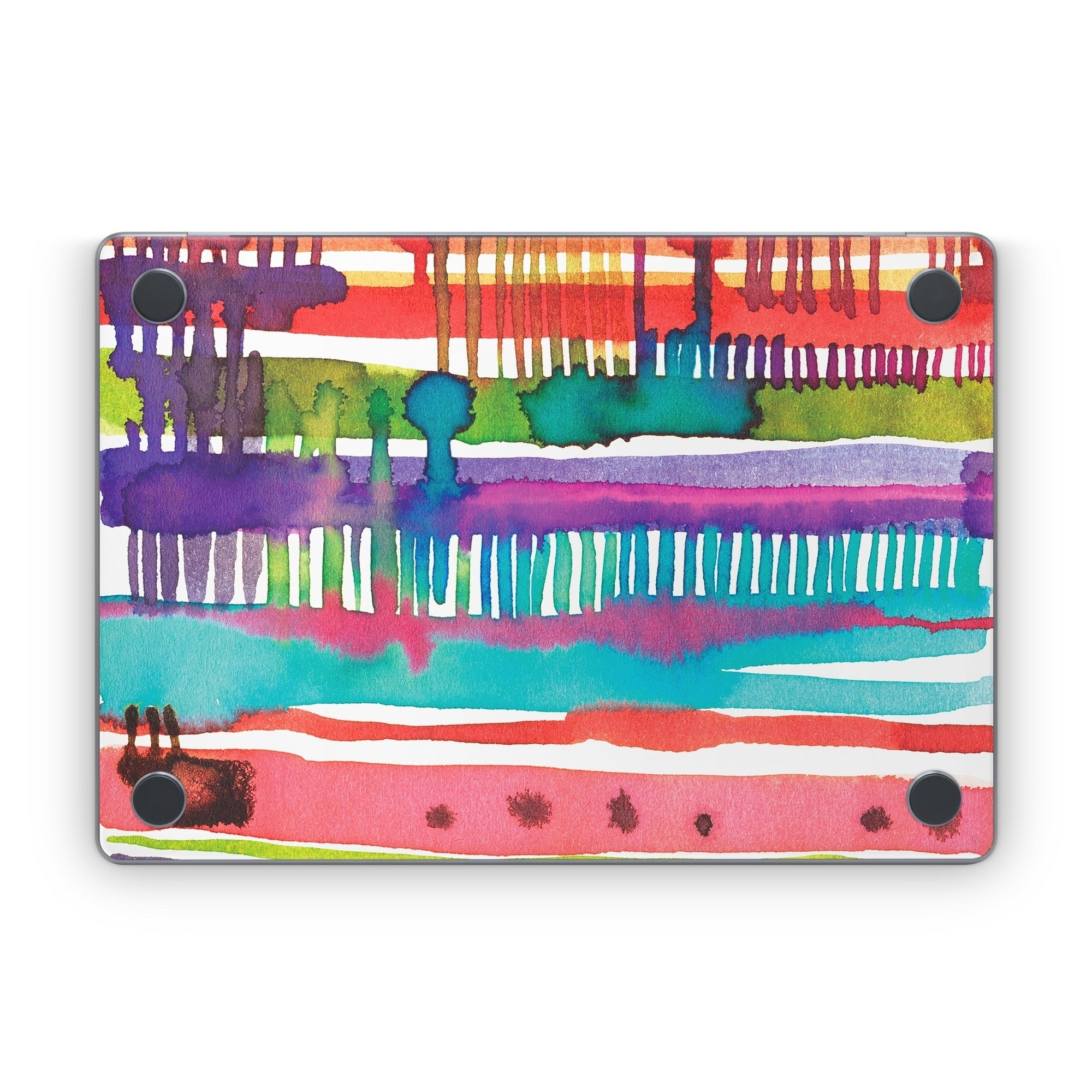 Watercolor Lines - Apple MacBook Skin