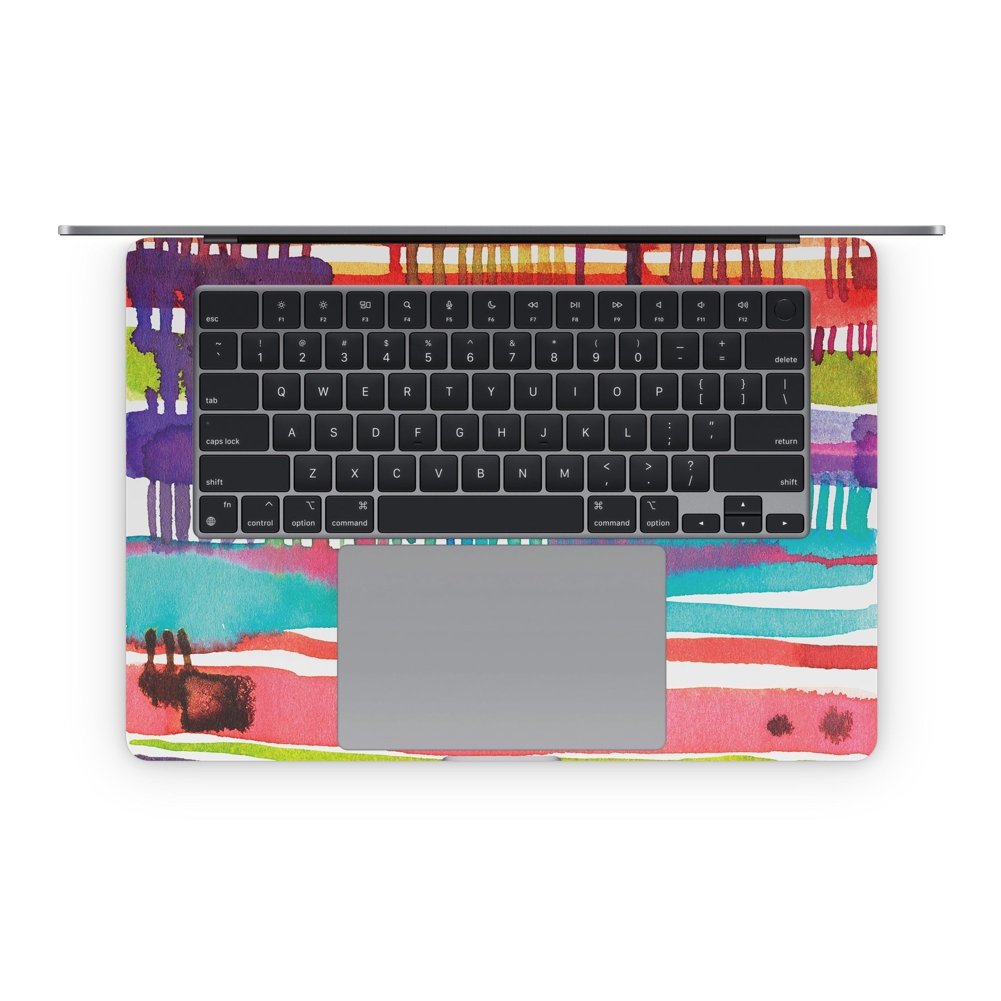 Watercolor Lines - Apple MacBook Skin