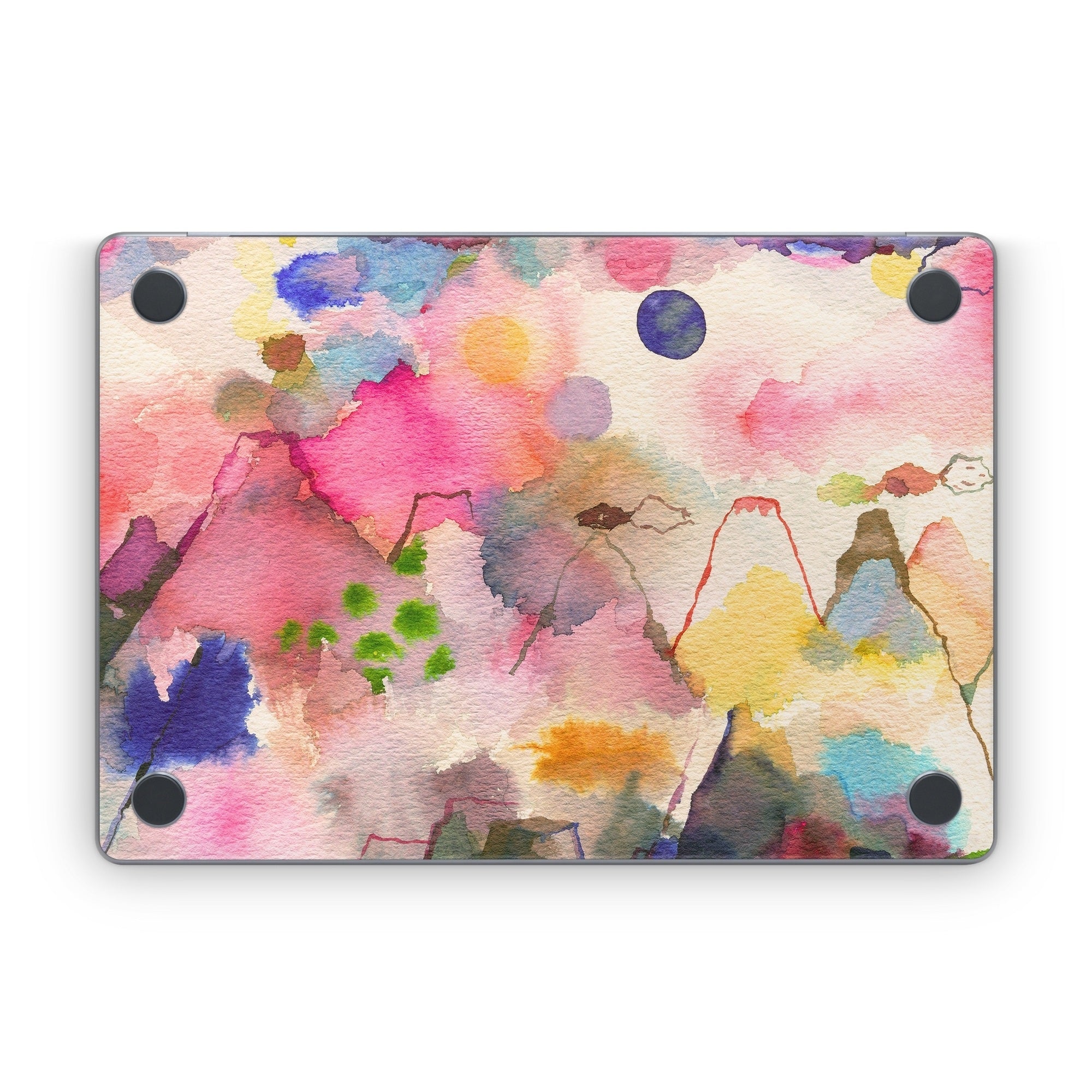 Watercolor Mountains - Apple MacBook Skin