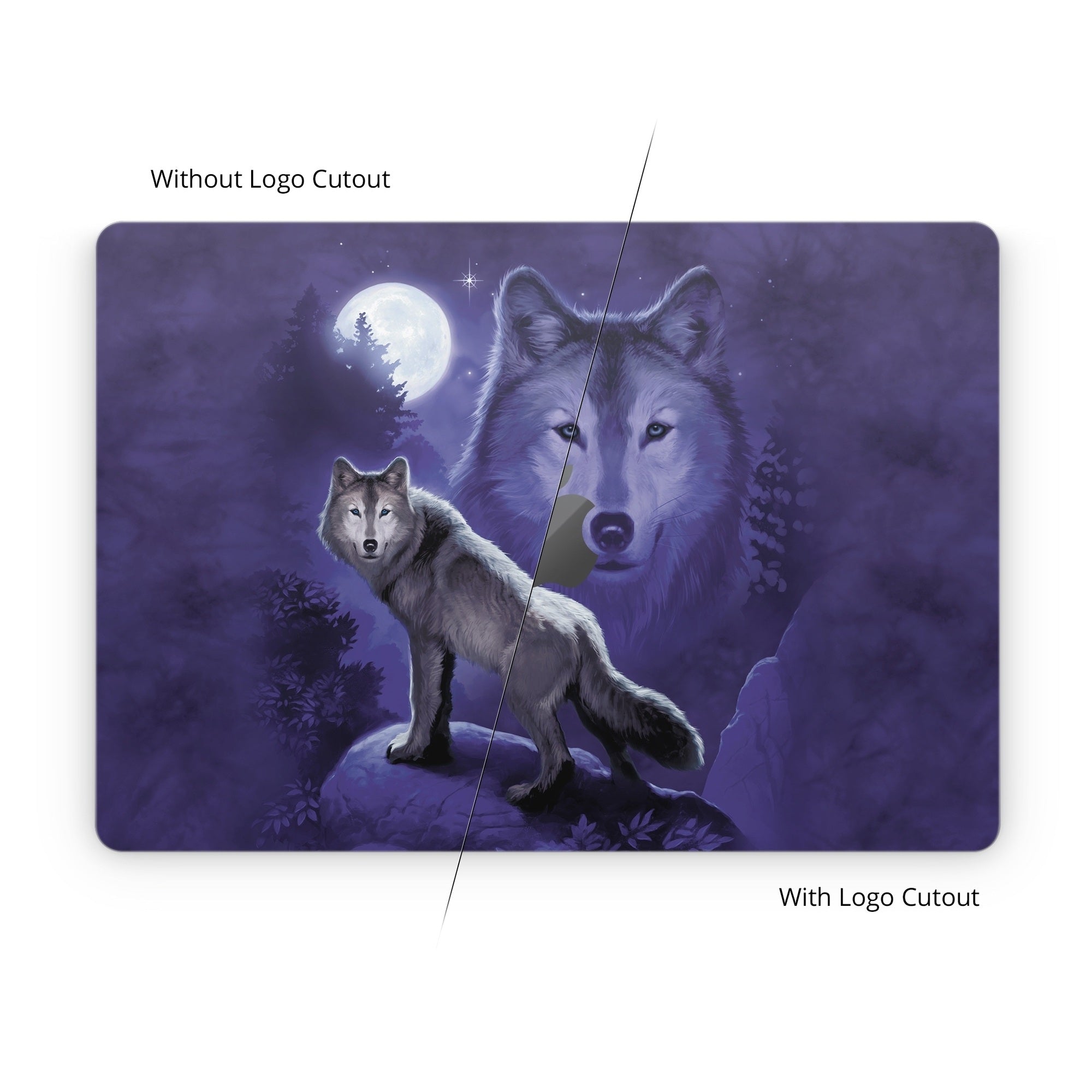 Wolf - Apple MacBook Skin