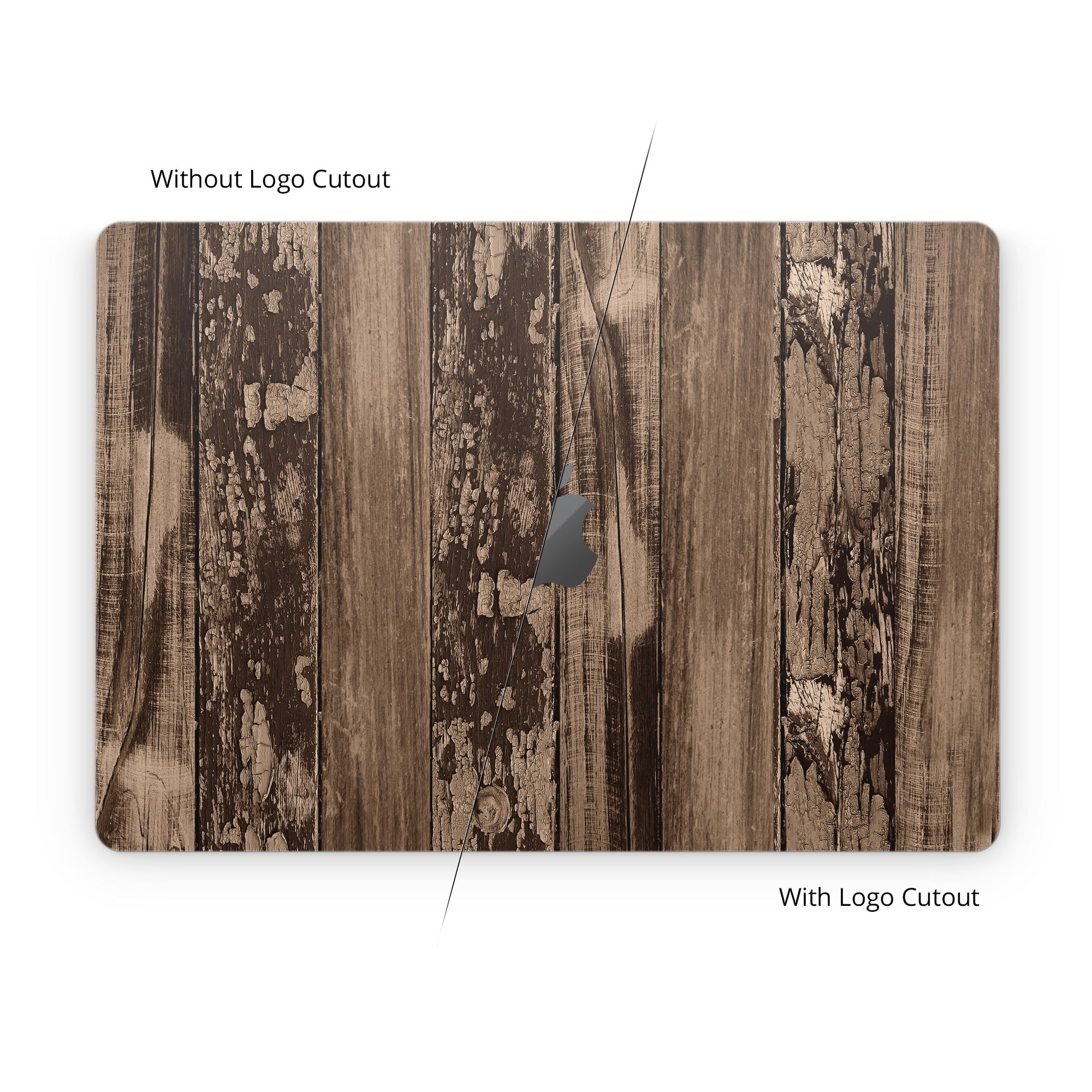 Weathered Wood - Apple MacBook Skin