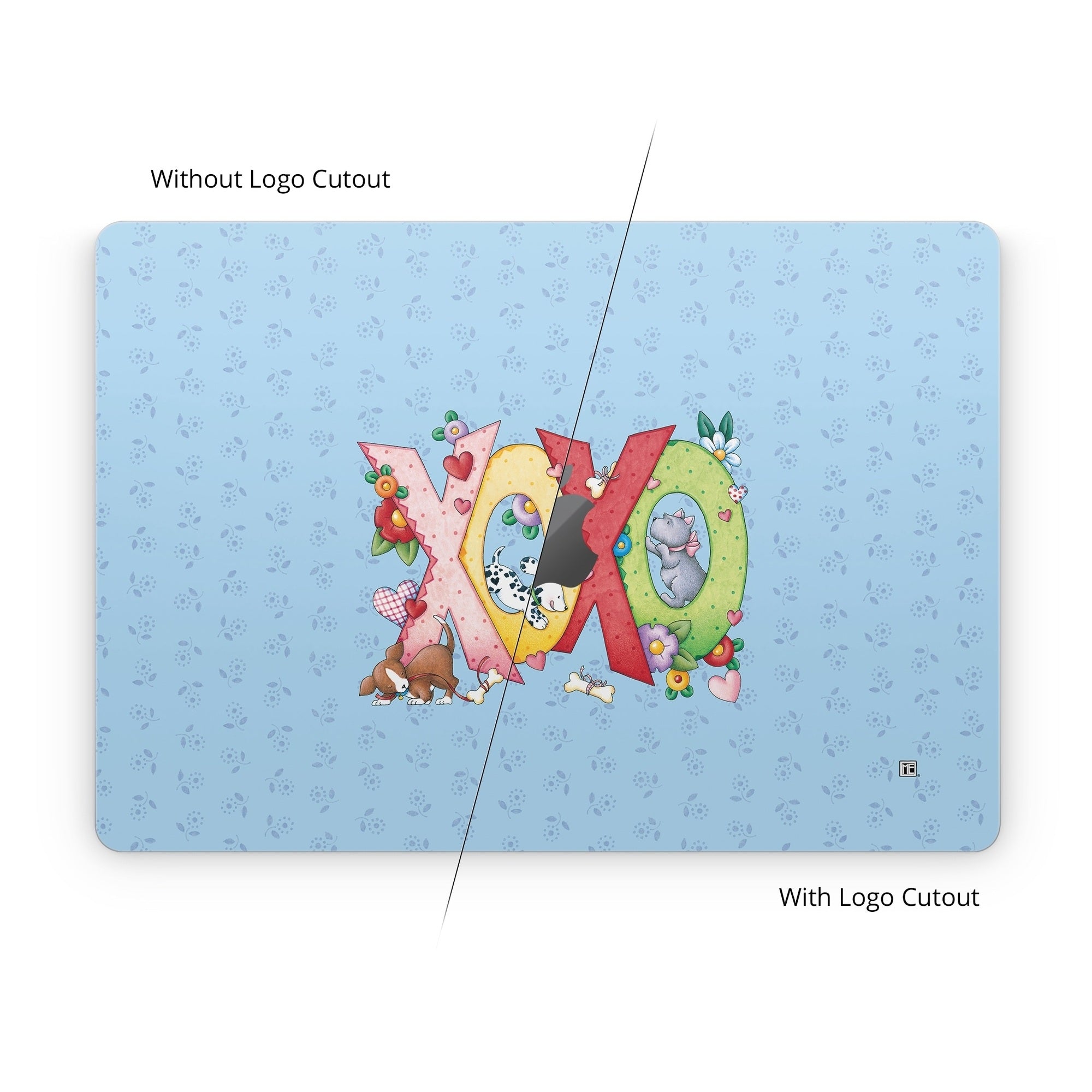 XOXO Puppies - Apple MacBook Skin