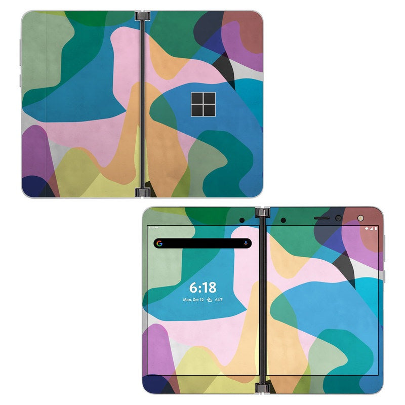 Abstract Camo - Microsoft Surface Duo Skin