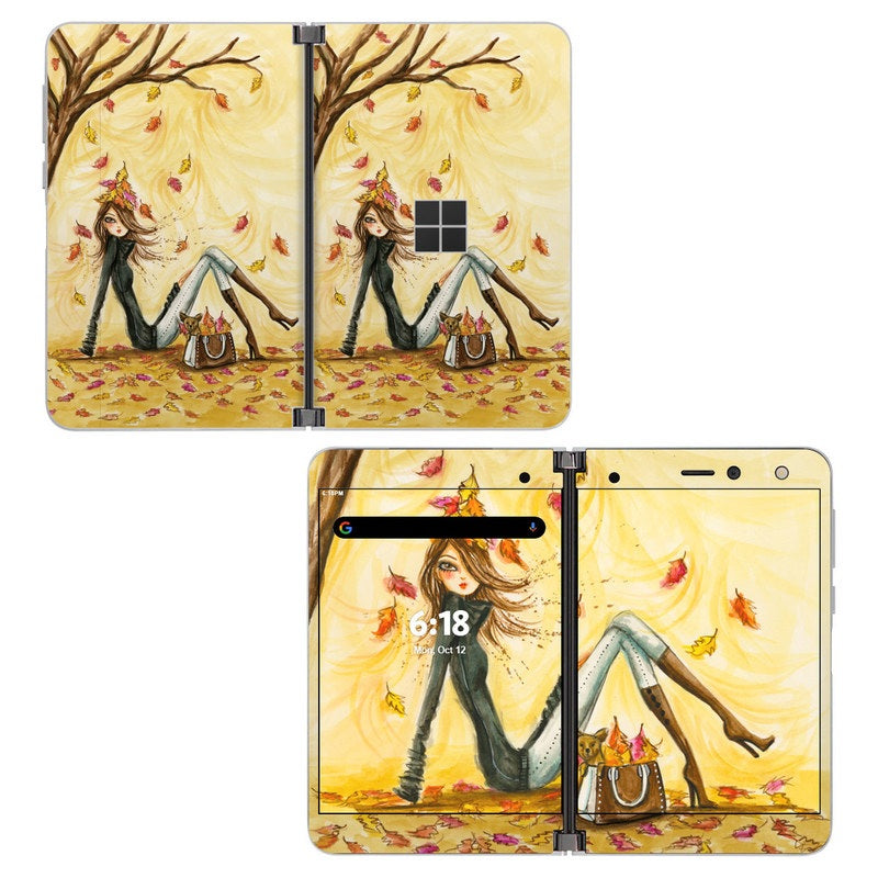 Autumn Leaves - Microsoft Surface Duo Skin