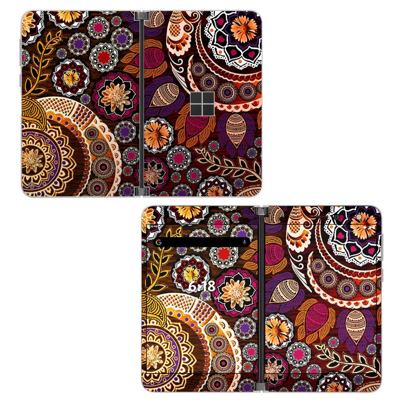 Autumn Mehndi - Microsoft Surface Duo Skin