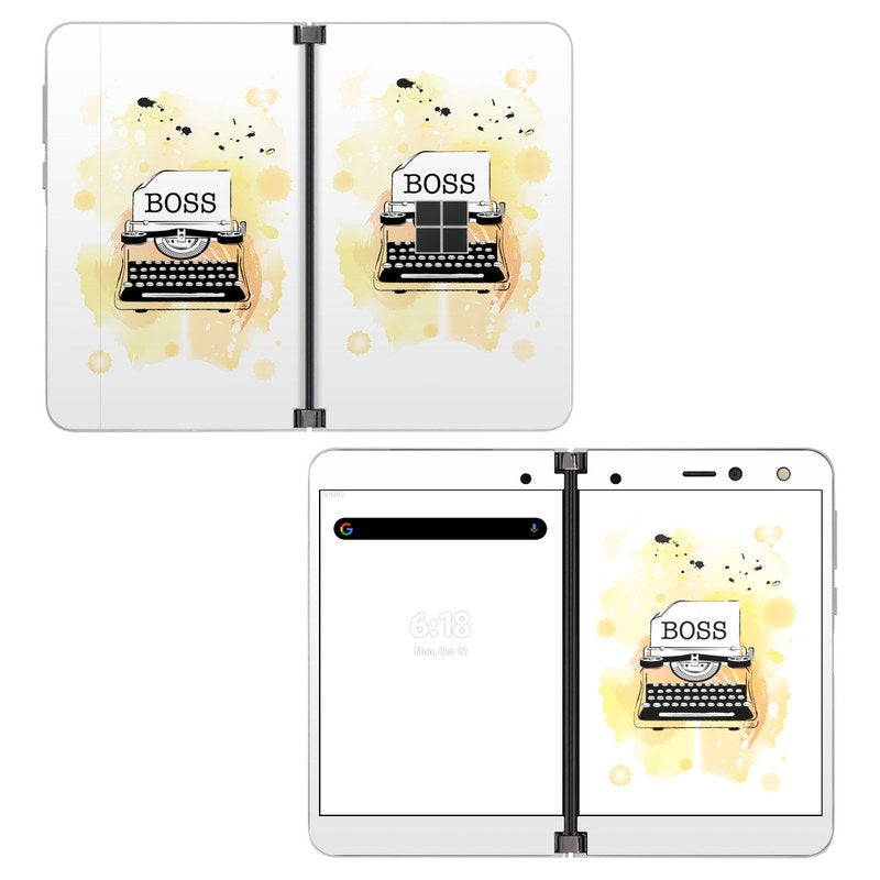 Be A Boss - Microsoft Surface Duo Skin