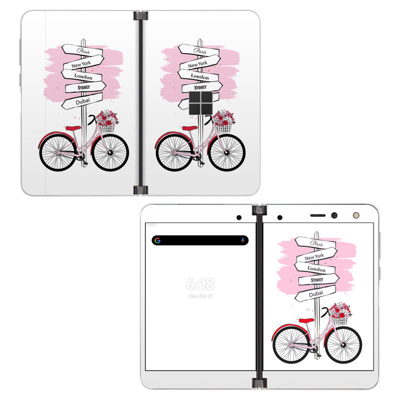 Bike Ride - Microsoft Surface Duo Skin