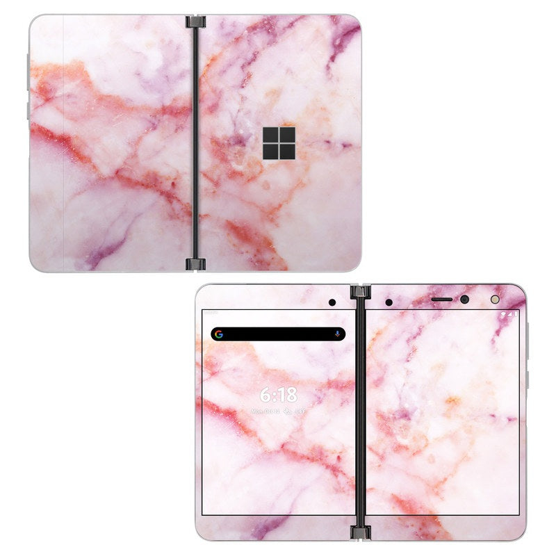 Blush Marble - Microsoft Surface Duo Skin