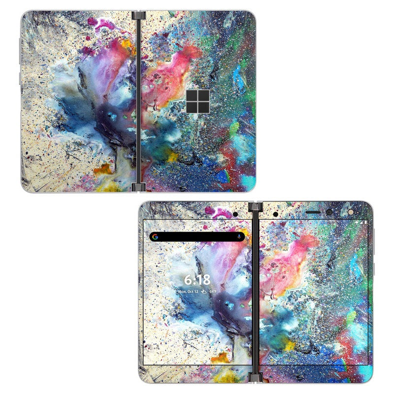 Cosmic Flower - Microsoft Surface Duo Skin