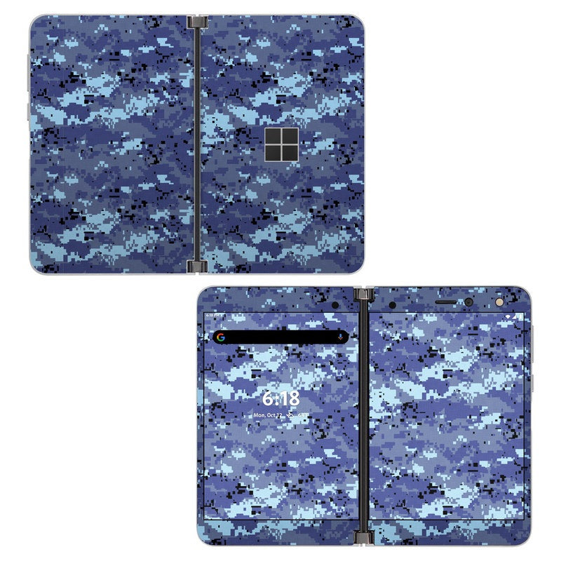 Digital Sky Camo - Microsoft Surface Duo Skin