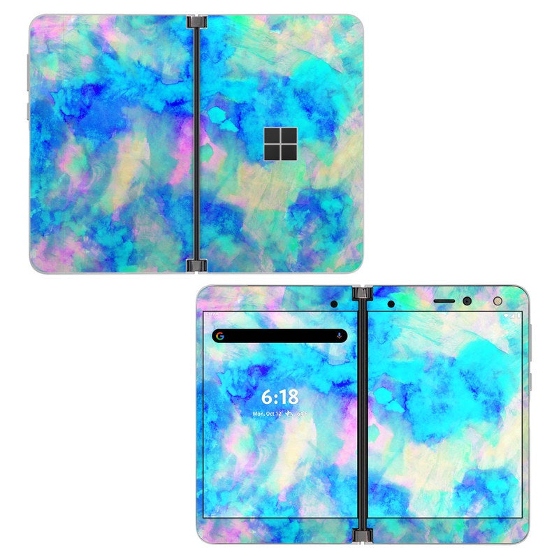 Electrify Ice Blue - Microsoft Surface Duo Skin