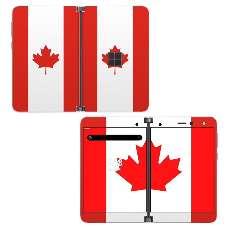 Canadian Flag - Microsoft Surface Duo Skin