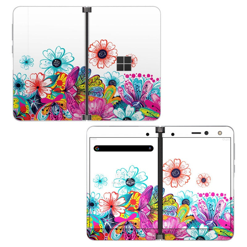 Intense Flowers - Microsoft Surface Duo Skin