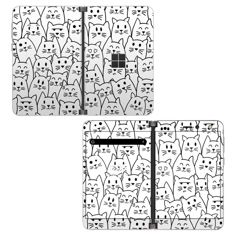 Moody Cats - Microsoft Surface Duo Skin