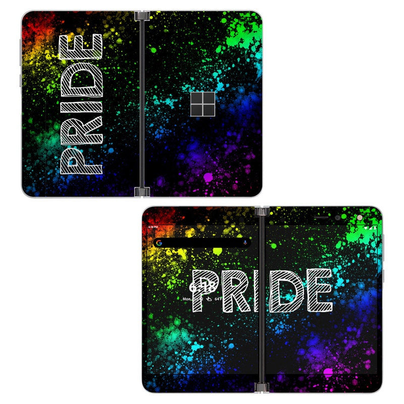 Pride Splash - Microsoft Surface Duo Skin