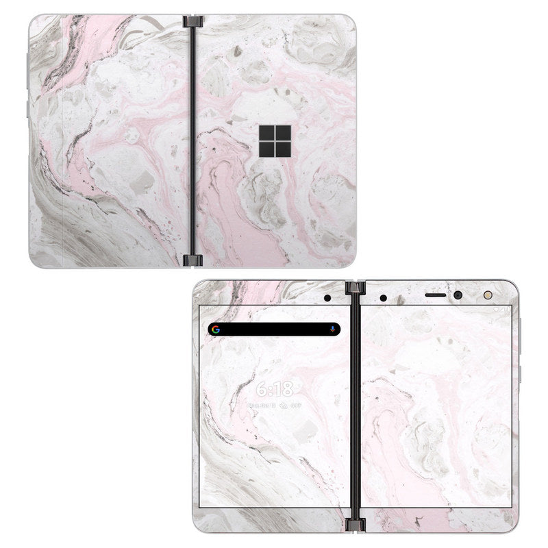 Rosa Marble - Microsoft Surface Duo Skin