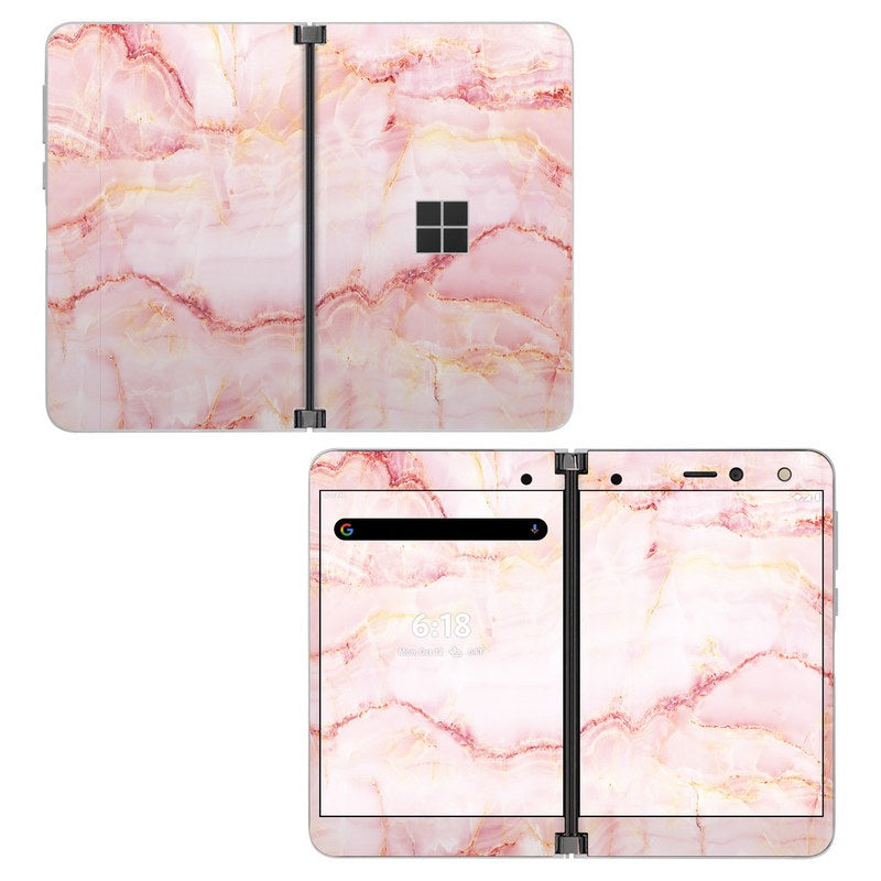 Satin Marble - Microsoft Surface Duo Skin