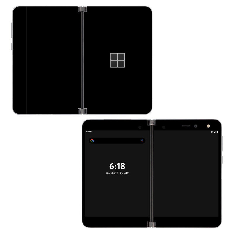 Solid State Black - Microsoft Surface Duo Skin