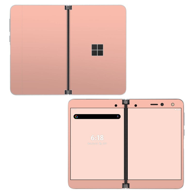 Solid State Peach - Microsoft Surface Duo Skin